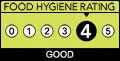 Food hygiene rating 4