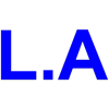L.A Pizza logo
