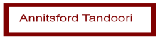 Annitsford Tandoori logo
