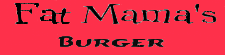 Fat Mama's Burger logo