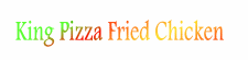King Pizza Fried Chicken logo