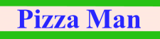 The Pizza Man logo