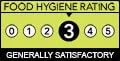 Food hygiene rating 3