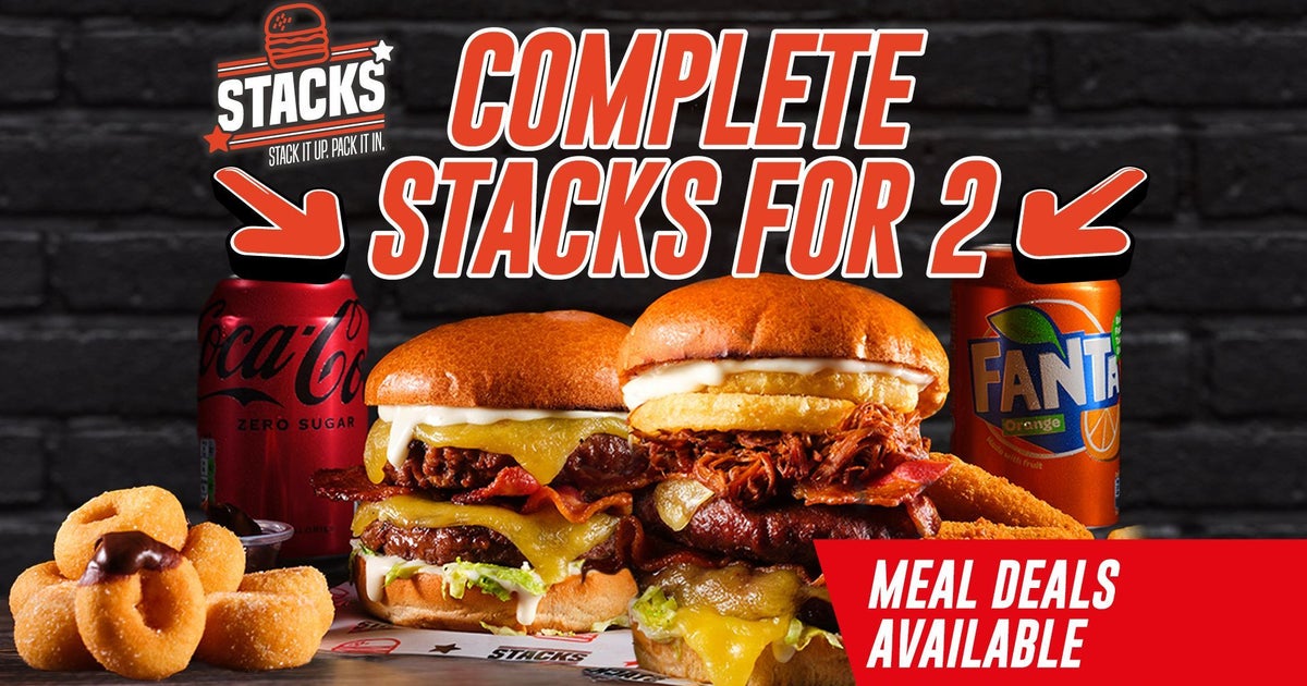 STACKS - Burgers - Cheshire Oaks logo