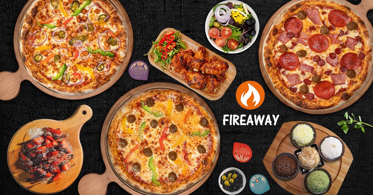 Fireaway Designer Pizza logo