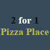 2 for 1 Pizza Place logo