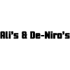 Ali's & De Niro's logo