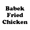 Babek Fried Chicken logo
