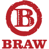 Braw Burgers & Pizza logo