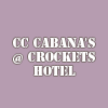 CC Cabana's @ Crockets Hotel logo