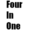 Four in One logo