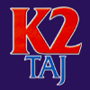 K2 Taj Chippery & Curry House logo