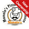 Manalos Pizza & Grill logo
