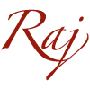 Raj Indian logo