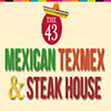 The 43 Latin Steak & Grill House logo