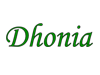 Dhonia Indian Cuisine logo