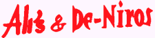 Ali's & De Niro's logo