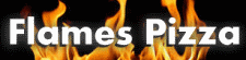 Flames Pizza logo