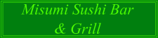 Misumi Sushi Bar & Grill logo