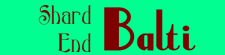 Shard End Balti logo