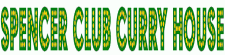 Spencer Club Curry House logo
